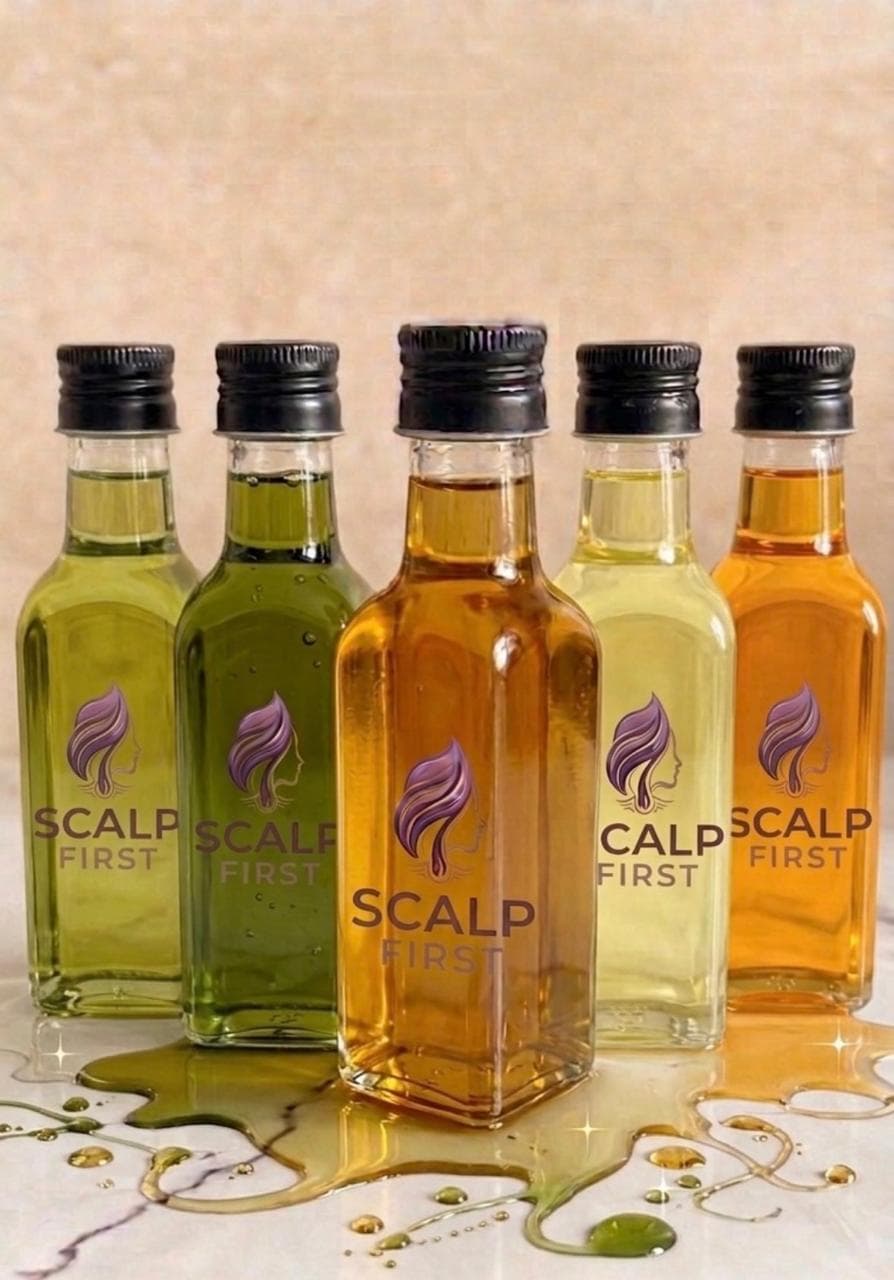 ScalpFirst hair oil collection